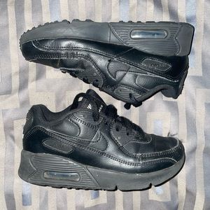 Nike Air Max 90 Sneakers Size 1.5Y Black